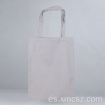 La bolsa de asas reutilizable del algodón del tamaño del logotipo de encargo del eco